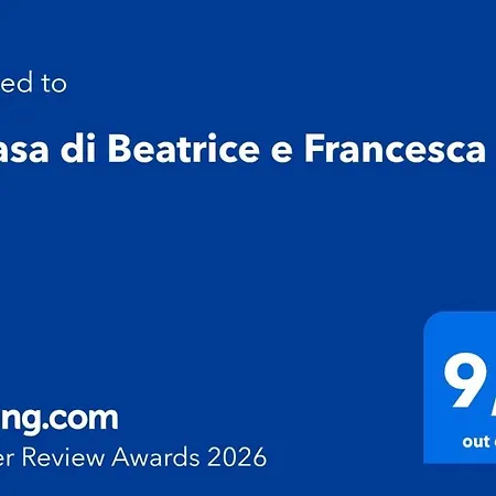 La Casa Di Beatrice E Francesca Apartament